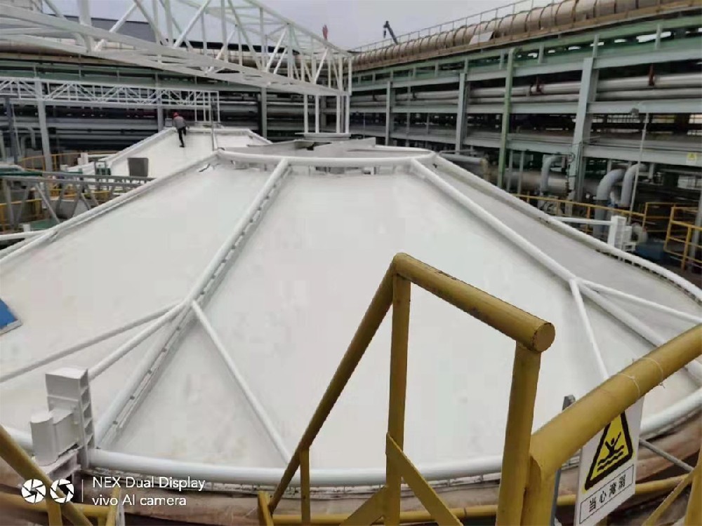 污水池反吊膜加盖