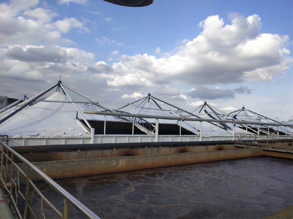 污水池反吊膜加盖