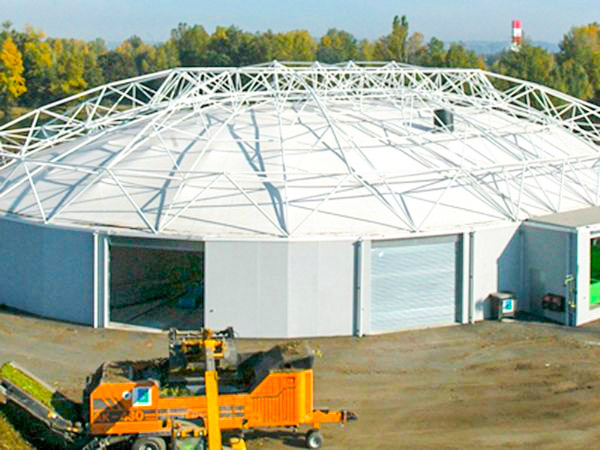 污水池反吊膜加盖