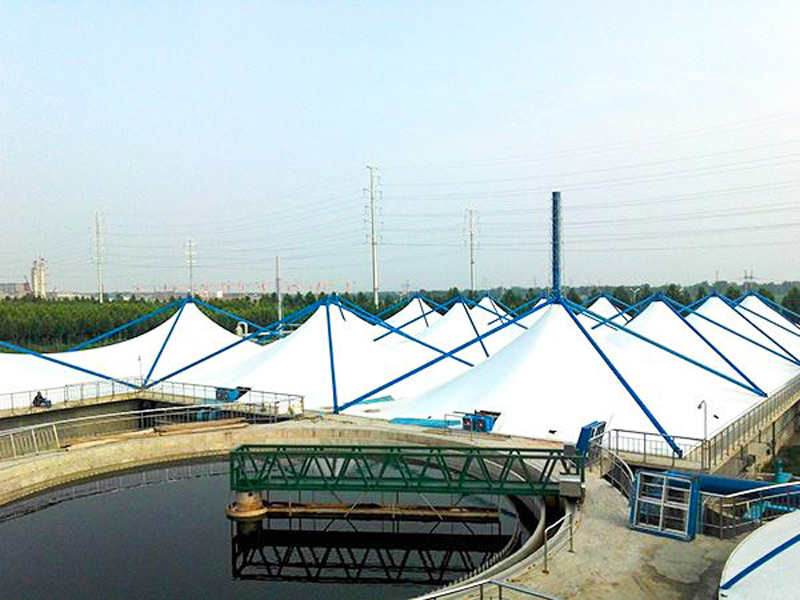 污水池反吊膜加盖