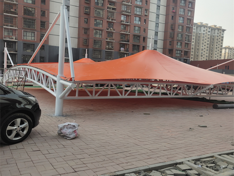 膜结构遮阳棚