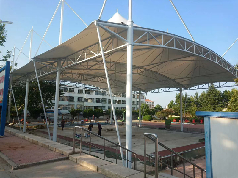 膜结构遮阳棚